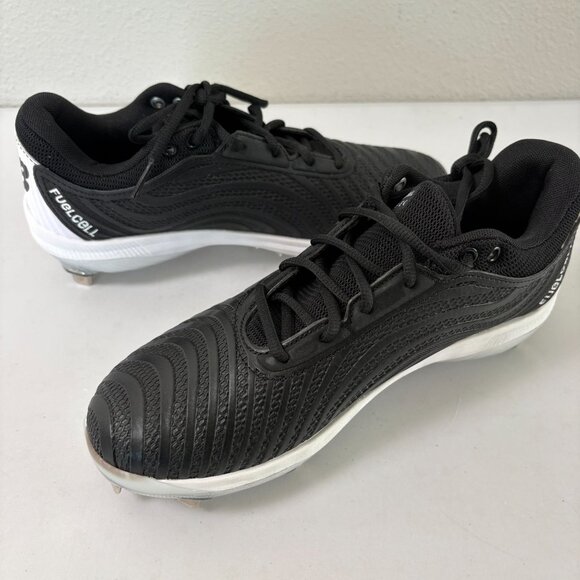 New Balance Fuelcell Fuse Metal Cleats Mens 7.5 Womens 9 Black SMFUSEK4